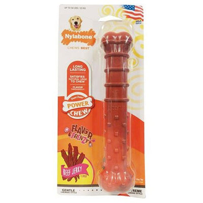 Nylabone Textured Dura Chew Beef Jerkey Für Harte Bisse