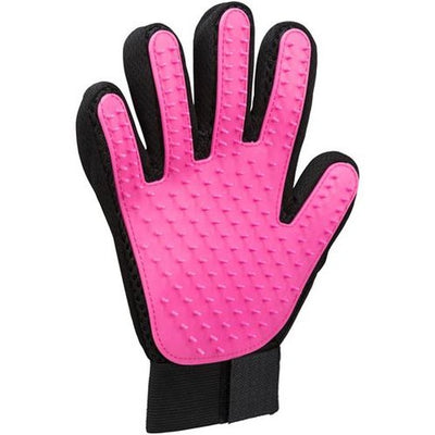 Trixie Pflegehandschuh Mesh Material / Tpr Rosa / Schwarz