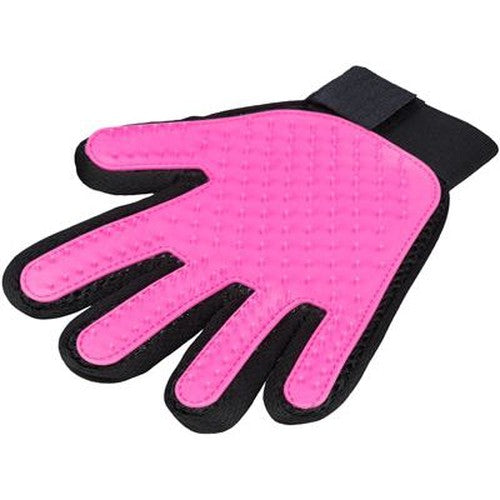 Trixie Pflegehandschuh Mesh Material / Tpr Rosa / Schwarz