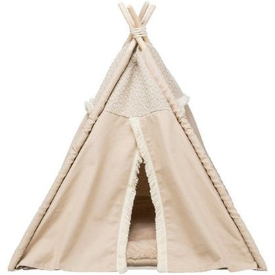 Trixie Katze Korb Tipi Boho Beige