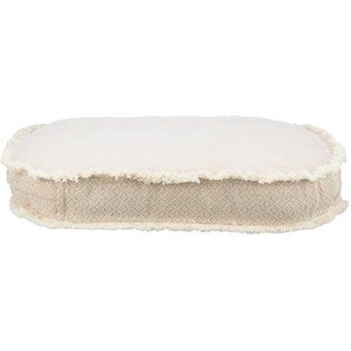 Trixie Hund Kissen Boho Oval Beige