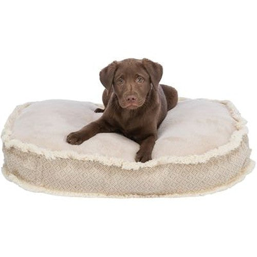 Trixie Hund Kissen Boho Oval Beige