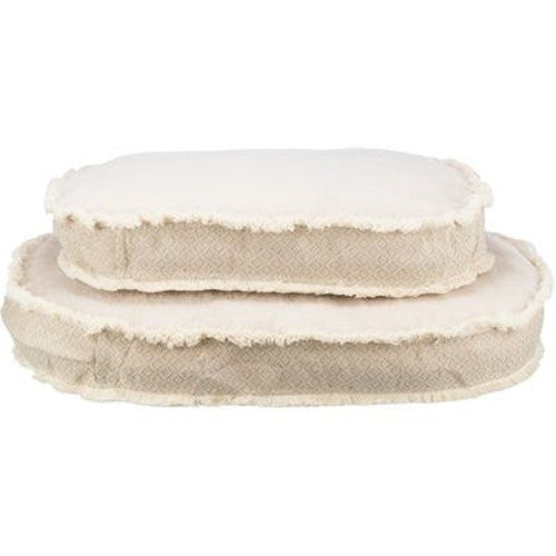 Trixie Hund Kissen Boho Oval Beige