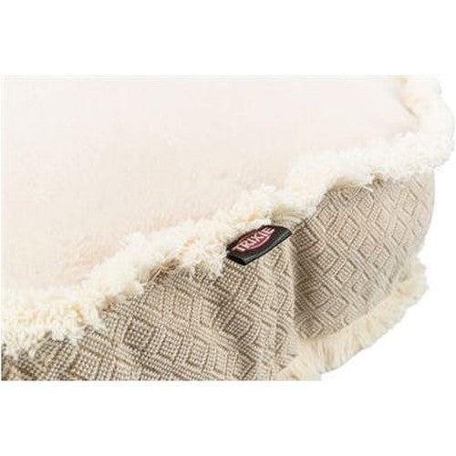 Trixie Hund Kissen Boho Oval Beige