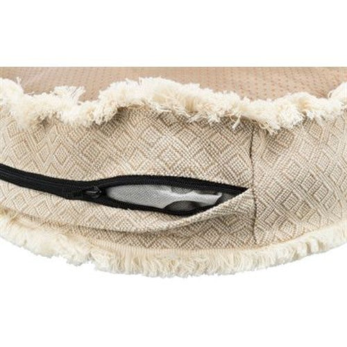 Trixie Hund Kissen Boho Oval Beige