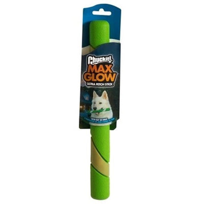 Chuckit Max Glow Ultra Fetchstick Grün