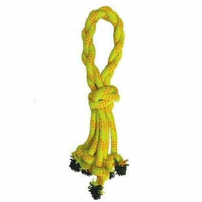 Happy Pet Multi Tugger Floss Rope Gelb/Orange