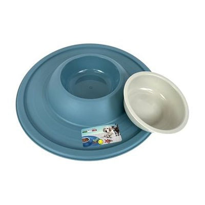 Happy Pet Mad About Pets Futter-/Trinkschale Vulkan Hellblau