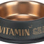 Trixie Be Nordic Futter- Und Wassernapf Edelstahl / Gummi Schwarz / Bronze