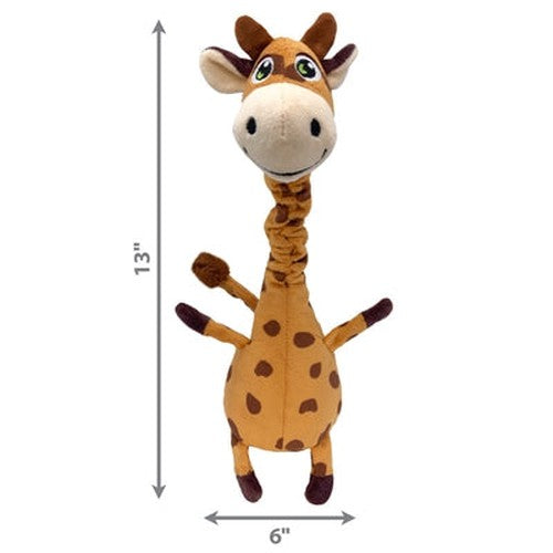 Kong Schüttler Bobz Giraffe Mit Quietsche Braun