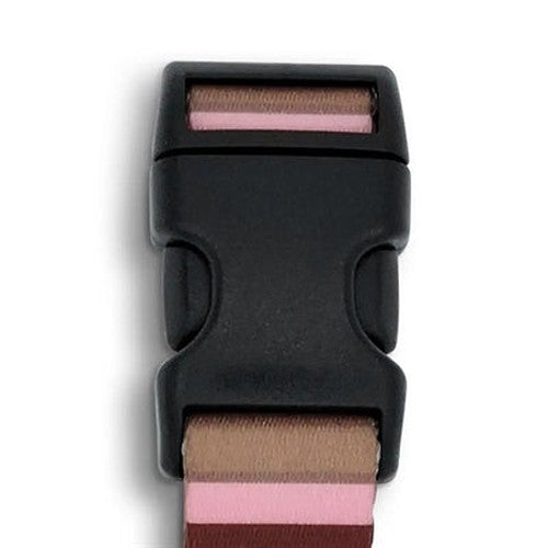 Morso Hundehalsband Recycelt Skyline Rot/Rosa