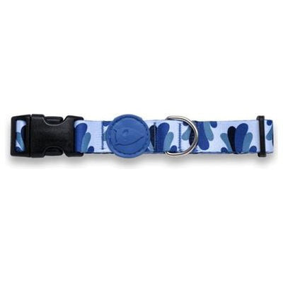 Morso Hundehalsband Recycelt Splash Blau