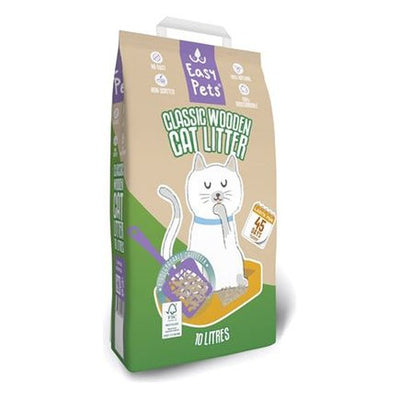 Easypets Biologisch Abbaubare Klassische Holzpellets Katzenstreu