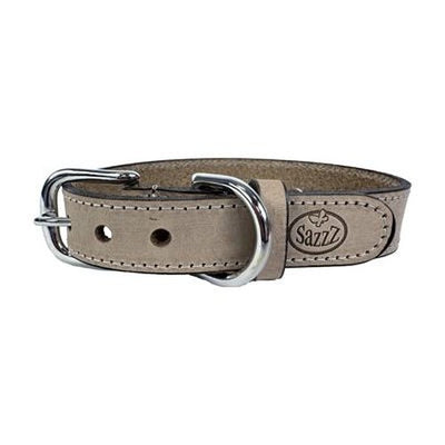 Sazzz Hundehalsband Nomad Vintage Leder Beige