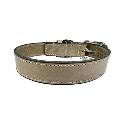 Sazzz Hundehalsband Nomad Vintage Leder Beige