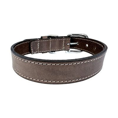 Sazzz Hundehalsband Nomad Vintage Leder Braun