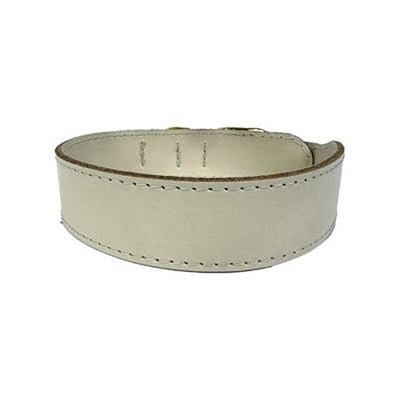 Sazzz Hundehalsband Pioneer Classic Leder Creme