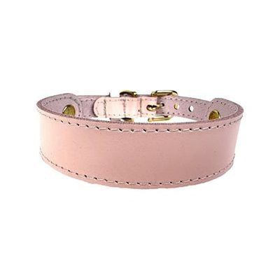 Sazzz Hundehalsband Sweetie Classic Leder Rosa