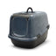 Savic Katzentoilette Nestor Jumbo Marmor Grau/Schwarz