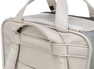 Trixie Hunde-Rucksack Citystyle Kunstleder Hellgrau