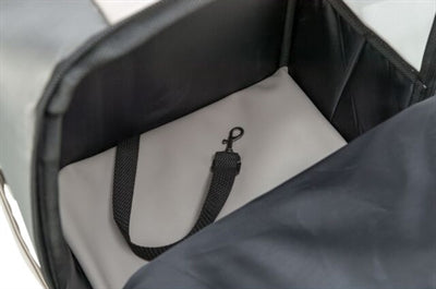 Trixie Hunde-Rucksack Citystyle Kunstleder Hellgrau