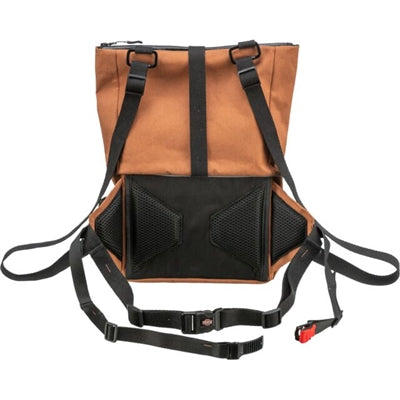 Trixie Rolltop-Rucksack Mit Gürtel-Gürteltasche Rost