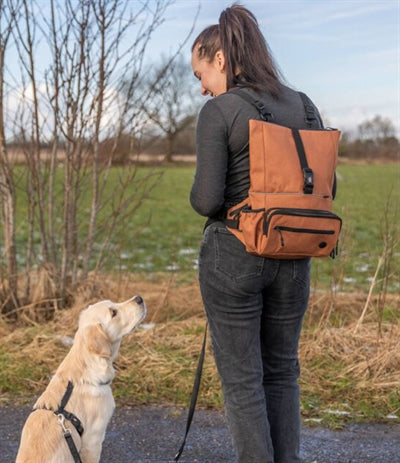 Trixie Rolltop-Rucksack Mit Gürtel-Gürteltasche Rost