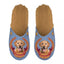 Markenlos Pantoffel Golden Retriever Flieder/Beige