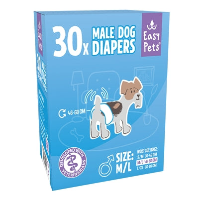 Easypets Dog Nappy Male