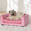 Enchanted Pet Verwunschener Hundekorb / Sofakeks Rosa