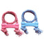 Kong Welpe Goodie Knochen Gummi Mit Seil Rosa Oder Hellblau Sortiert