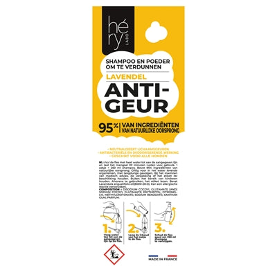 Hery Anti-Geruchsshampoo-Pulver