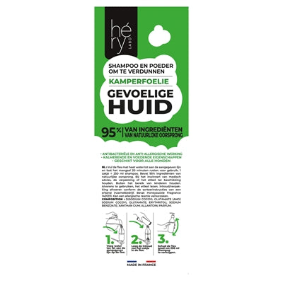 Hery Shampoo-Pulver Empfindliche Empfindliche Haut
