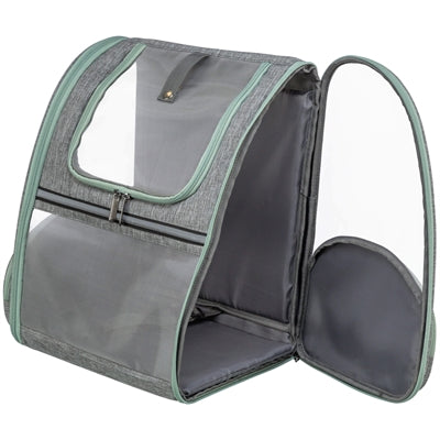 Trixie Hunde-Rucksack Chloe Hellgrau