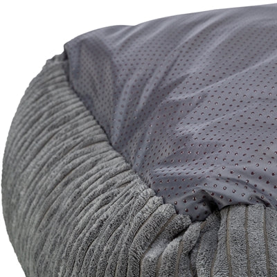 Trixie Hundekorb Jonna Vital Gerippter Stoff Dunkelgrau