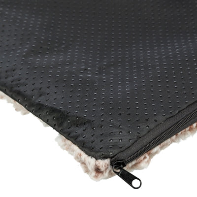 Trixie Liegematte Calida Mit Wärmereflektierender Polsterung Weiss-Braun