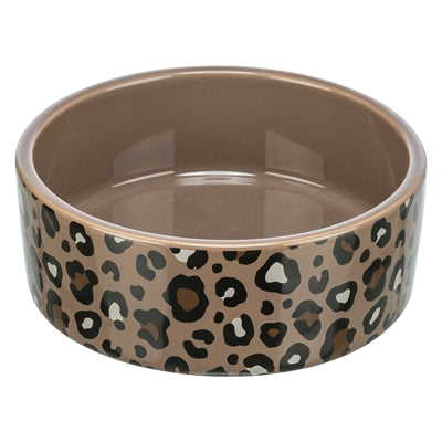 Trixie Futter / Trinknapf Leo Katze Keramik Panther Print Assorti