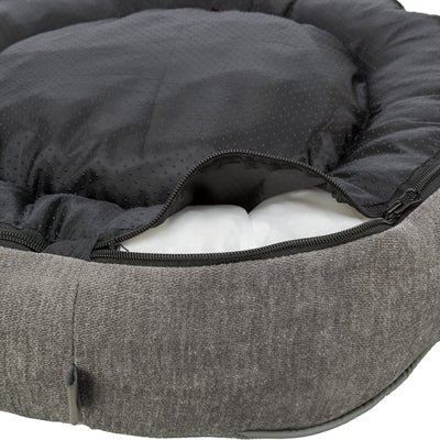 Trixie Vital Hundekorb Lennox Rund Grau