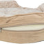 Trixie Vital Hundekorb Lino Soft Oval Beige/Creme