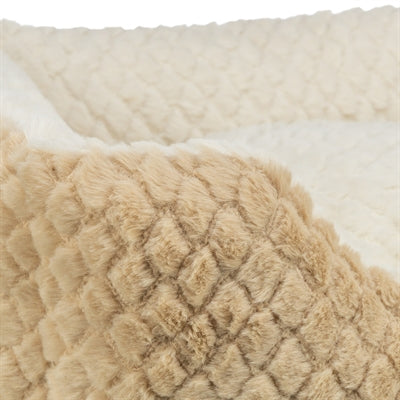 Trixie Hundekorb Kaline Mio Eckig Hellbraun/Creme