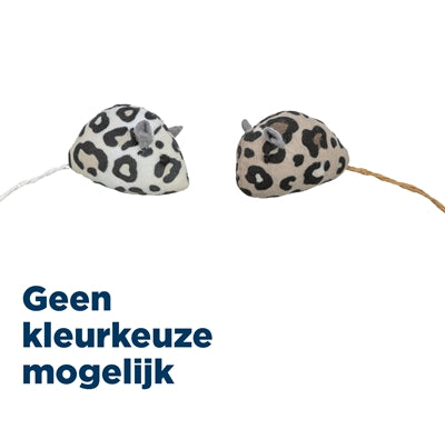 Trixie Plüschmaus Panther Print Mit Katzenminze Sortiert