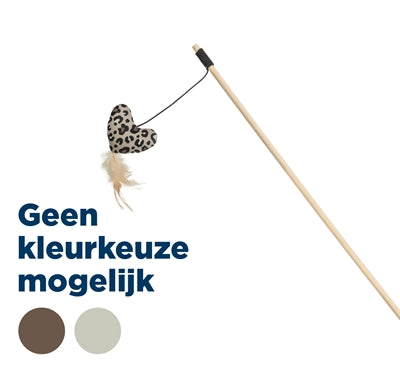 Trixie Katzengriff Herz Holz / Baumwolle Mit Katzenminze