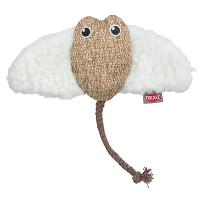 Trixie Rochenstoff / Plüsch Mit Katzenminze Weiss / Beige