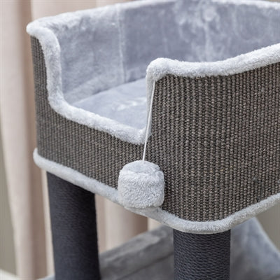 Trixie Kratzbaum Lucano Xxl Hellgrau/Dunkelgrau