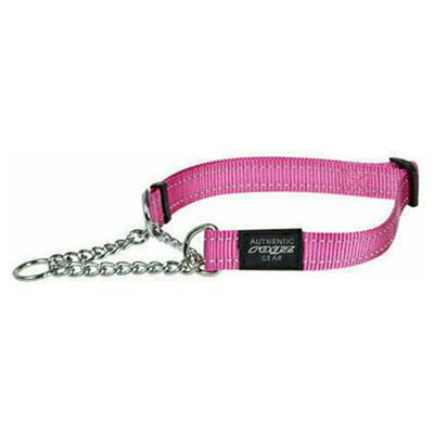 Rogz For Dogs Fanbelt Halbschlupfkragen Rosa