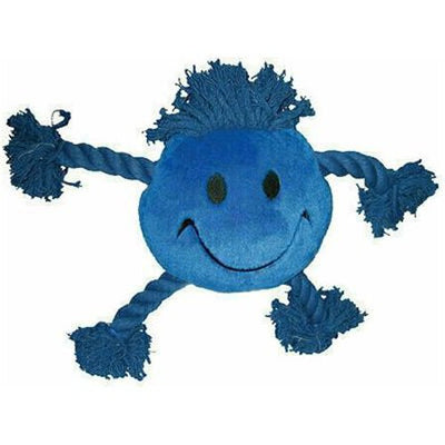 Happy Pet Glückliches Haustier Glückliche Gesichter Plüschiger Smiley Blau