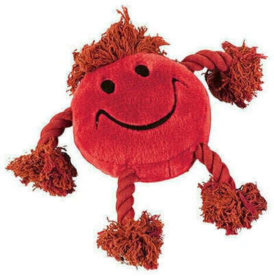 Happy Pet Glückliches Haustier Glückliche Gesichter Plüschiger Smiley Rot