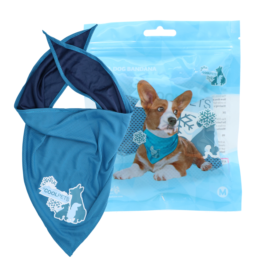 CoolPets Cooling Bandana 60x60cm L