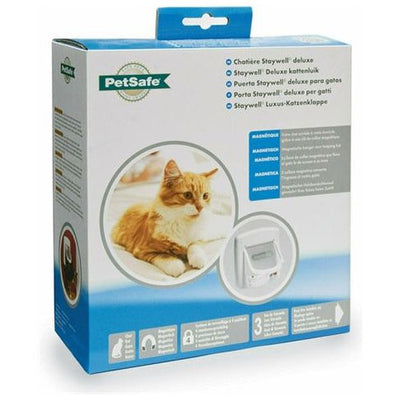 Petsafe-Katzenklappe Bis Zu 7 Kg Magnetverschluss Weiss