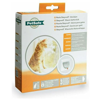 Petsafe Katzenklappe Vierfach Weiss